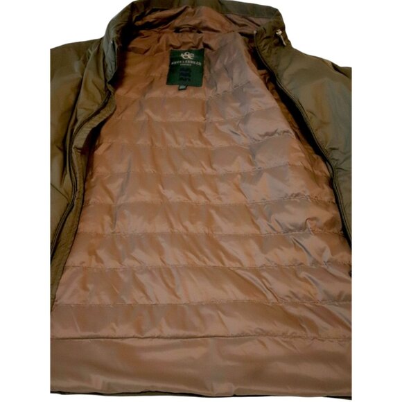 Kent & Curwen Nylon Zip Jacket XXL Brown England Minimalist Old Money - Picture 3 of 11